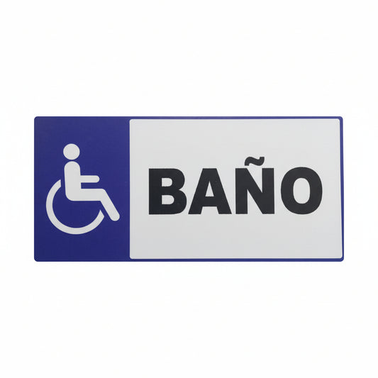 Baño Sign - JA Riollano