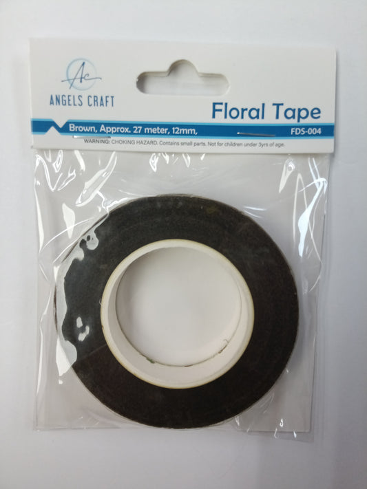 FLORAL TAPE (BROWN), 12MM, 30YARD