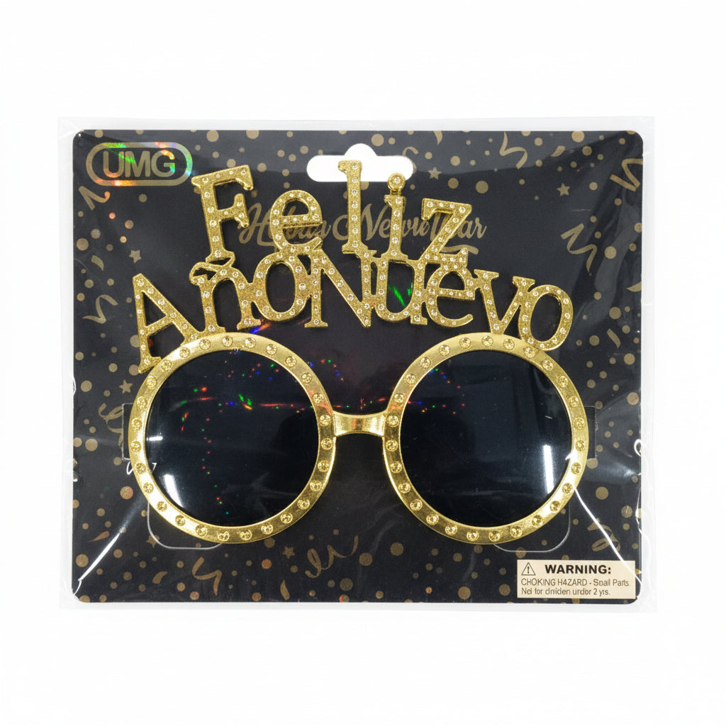 Glasses "Feliz Año Nuevo" 2ASTD