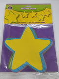 YELLOW STARS ACCENTS 30PK