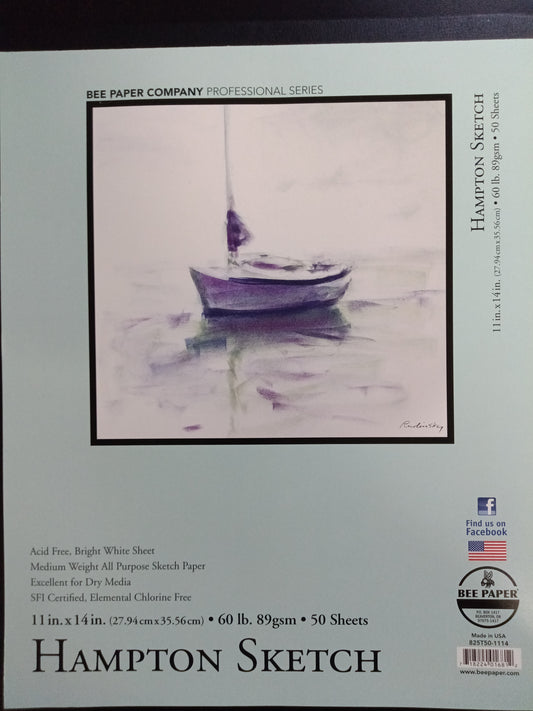 HAMPTON SKETCH PAPER 11 X 14