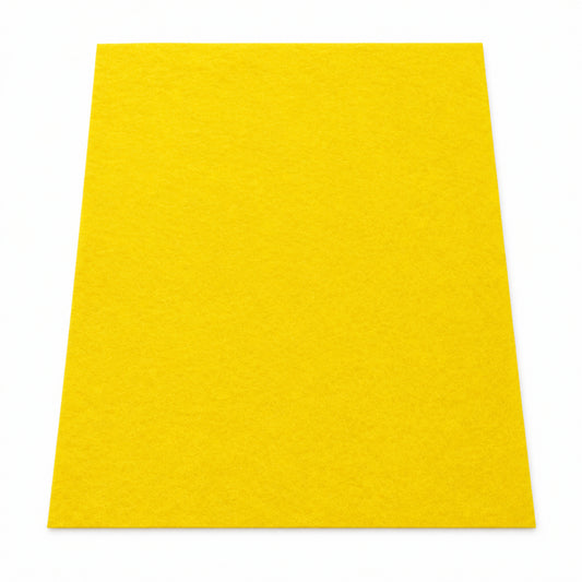 Yellow Felt Sheet 9x12