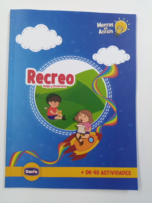 LIBRO DE APRENDIZAJE RECREO JUEGA Y DIVIERTETE 50P