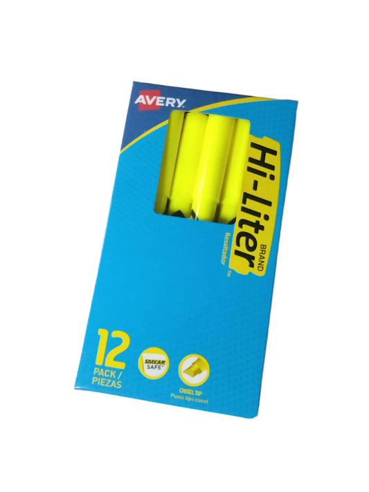 HI-LITER YELLOW CJ.12