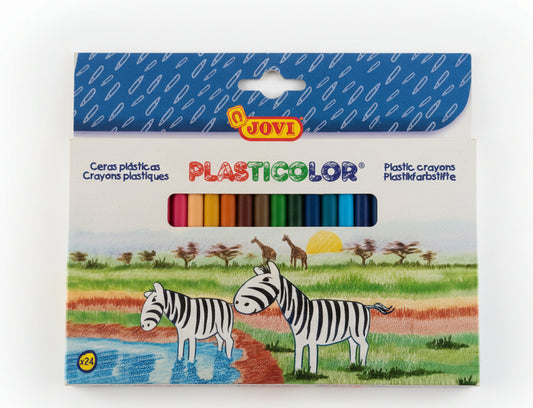Jovy Plasticolor Crayons | pqt. 24