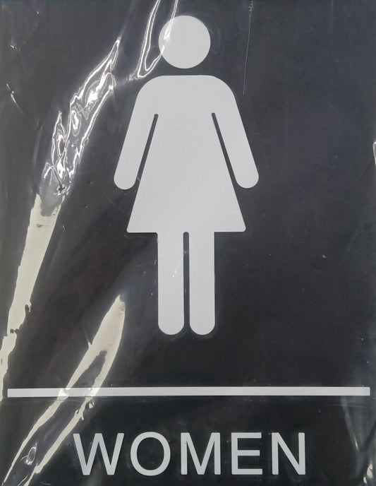 SIGN "WOMEN" 6X9 SYSTEM