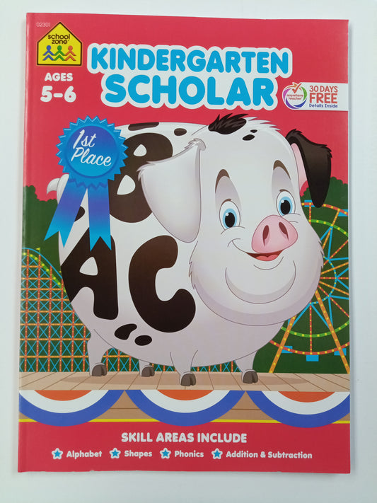 KINDERGARTEN SCHOLAR WORKBOOK