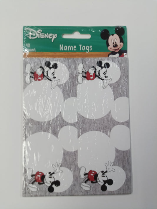MICKEY MOUSE® THROWBACK NAME TAGS