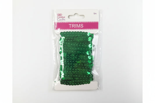 SEQUIN TRIM 5M 4COLORS