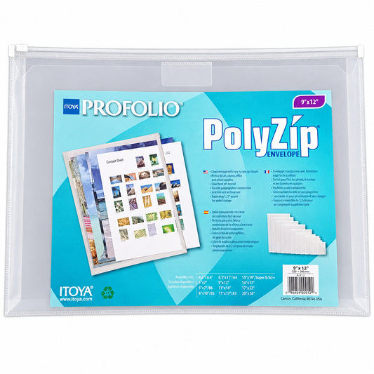 Polyzip Art & Photo Envelope 9" X 12" - JA Riollano