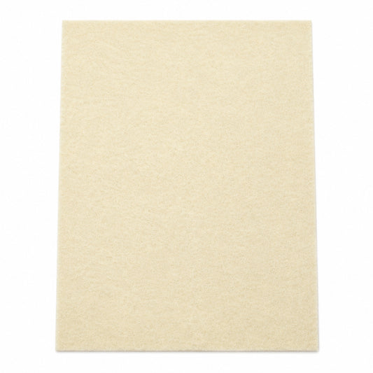 Cream Felt Sheet 9x12