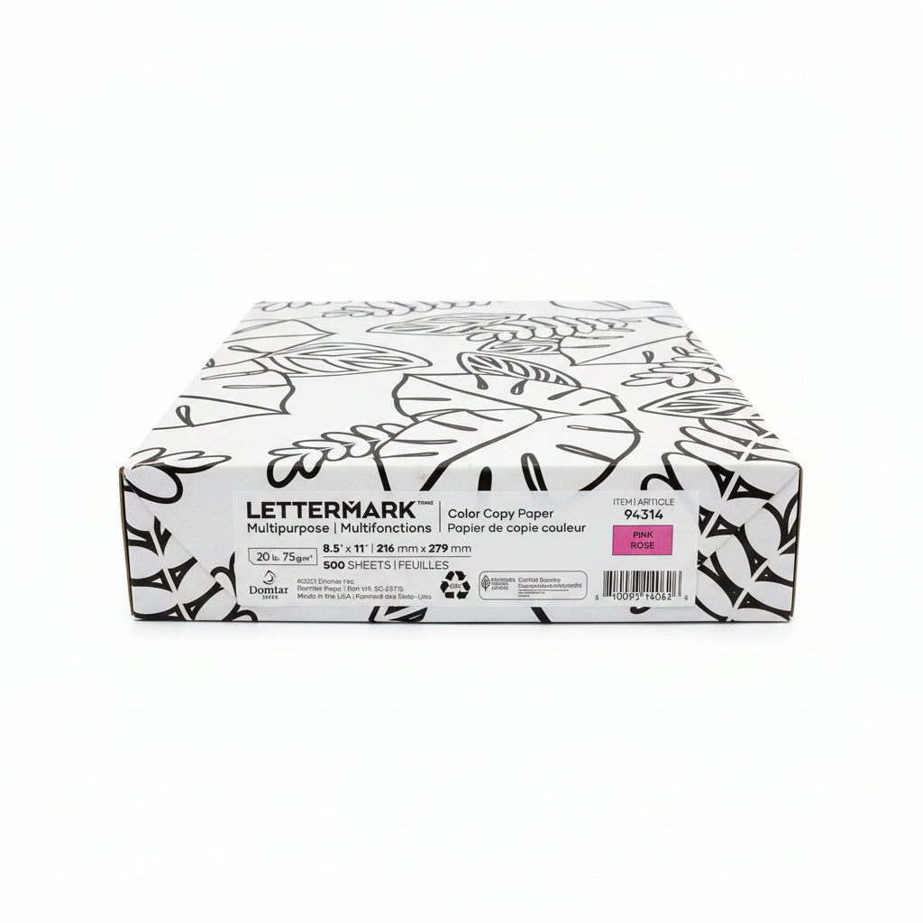 Pink 8.5x11 Multipurpose 20lb