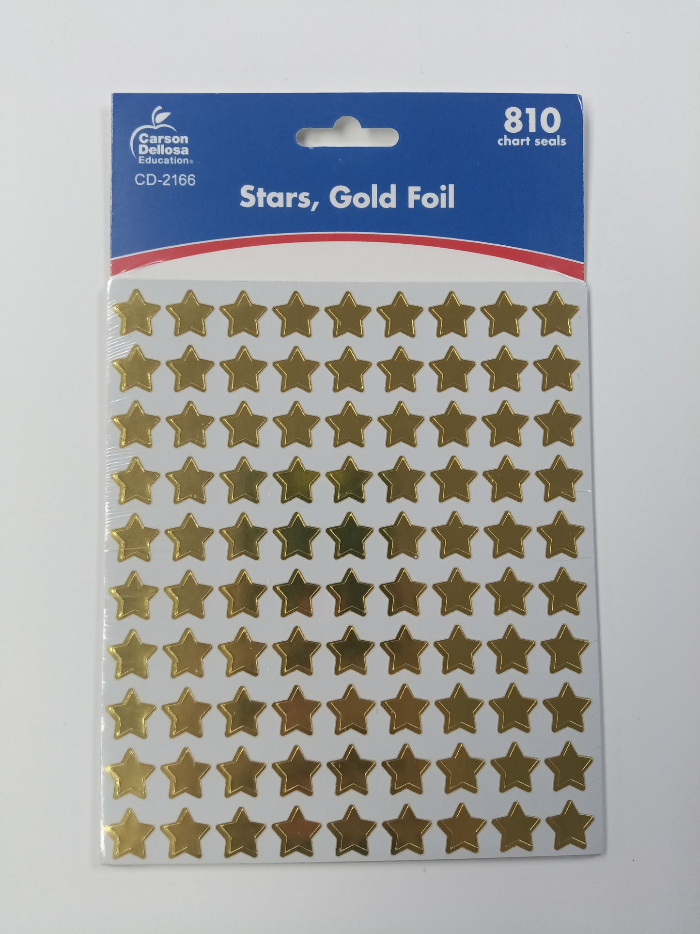 STICKER STARS GOLD 810 STICKERS