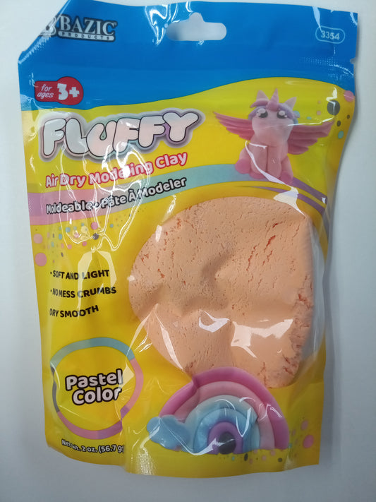 2 OZ. PASTEL COLORS AIR DRY MODELING CLAY