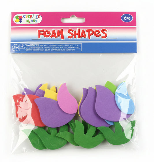 Foam Craft Tulips | 6 pc