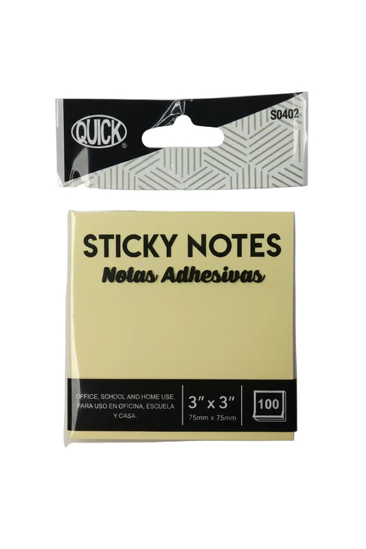 Sticky Notes 3x3 pk 100 - JA Riollano