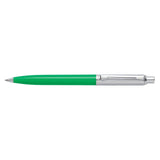 SHEAFFER SENTINEL BRIGHT GREEN BARREL AND BRUSHED