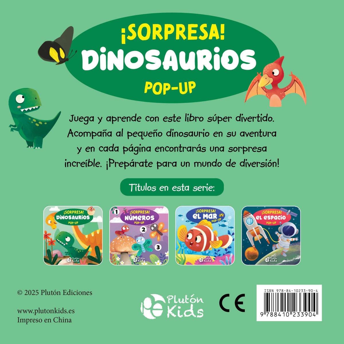 Dinosaurios - Sorpresa Pop Up