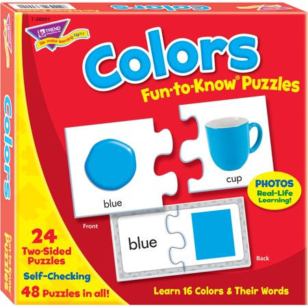 COLORS FUN-TO-KNOW® PUZZLES