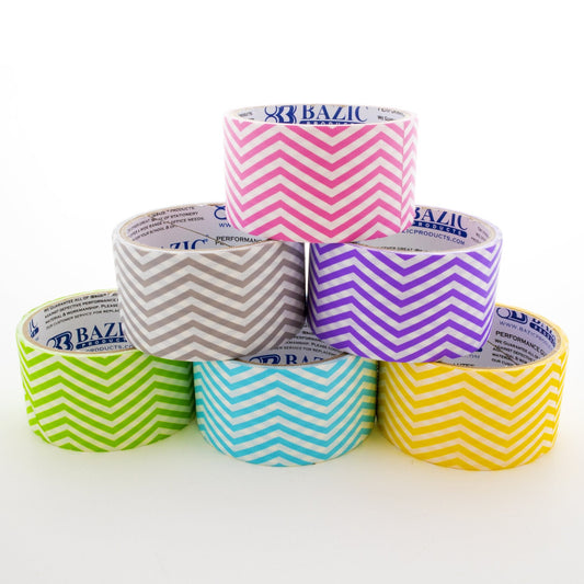 DUCT TAPE CHEVRON ASSORTED 1.88" X 5 YD