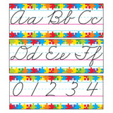 Jigsaw Alphabet Line Cursive B