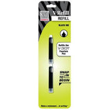 V-301 REFILL BLUE 2PK