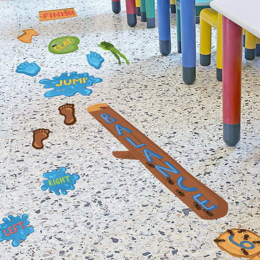 SENSORY FLOOR DECOR PUDDLE JUMPER LEARNIGN