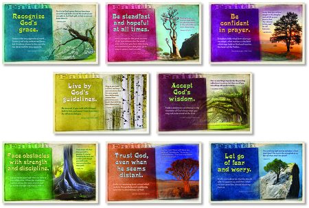 FAITH: STEADFAST & ROOTED BULLETIN BOARD SET