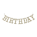 WOOD LETTERS-" BIRTHDAY" 4.25" HEIGHT