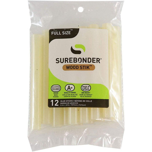 4" REGULAR WOOD STIK 12 PK