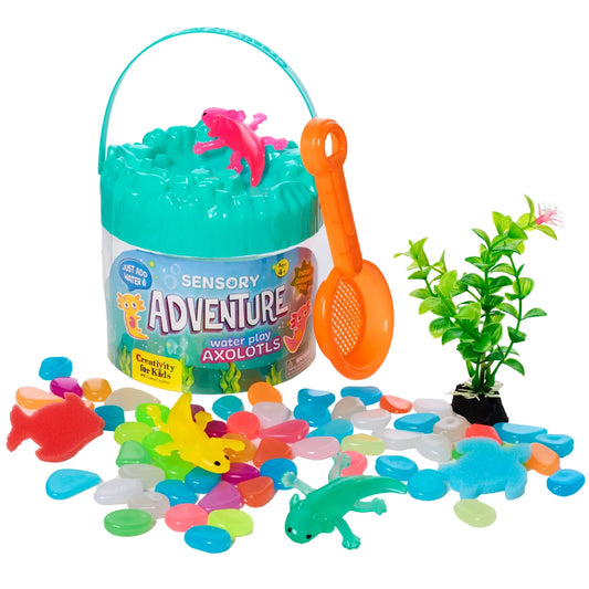 Sensory Adventure Water Play Axolotls