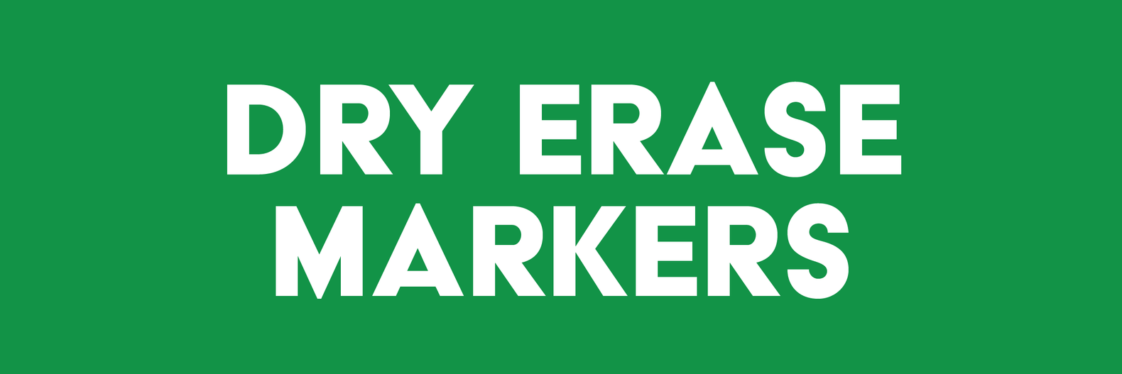 Dry Erase Markers
