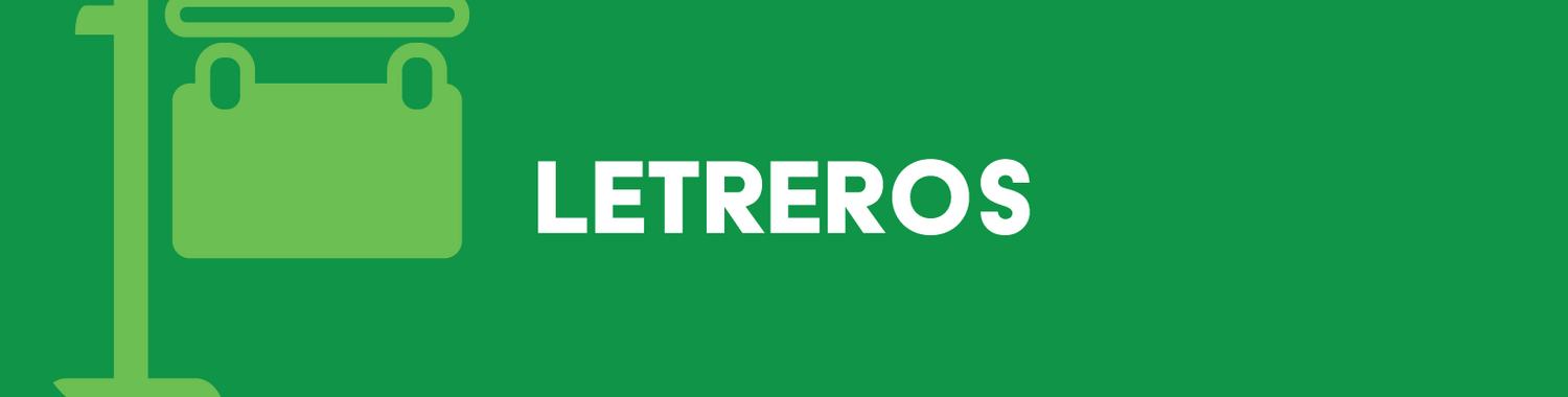Letreros
