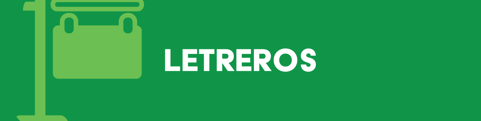 Letreros
