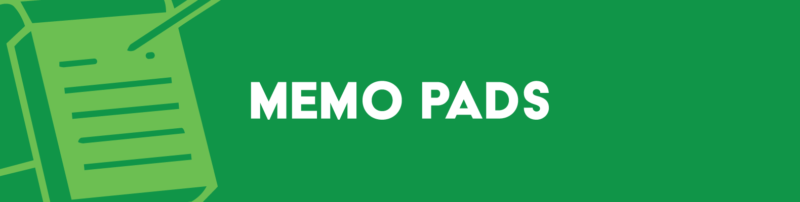 Memo pads