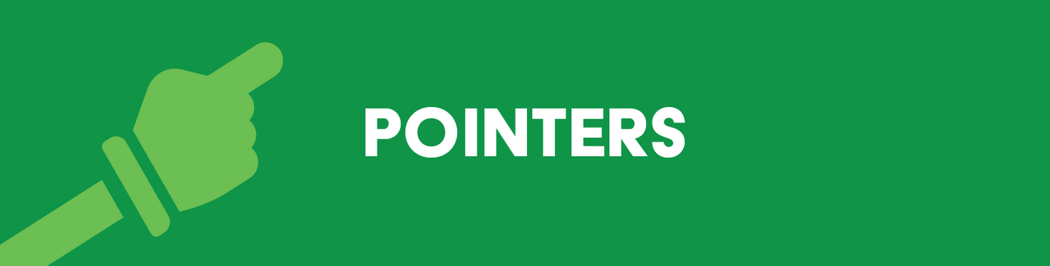Pointers
