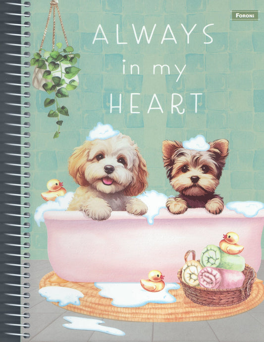 Libreta Argollada Furfriends Gde 10 Sub. Dura 320 PG