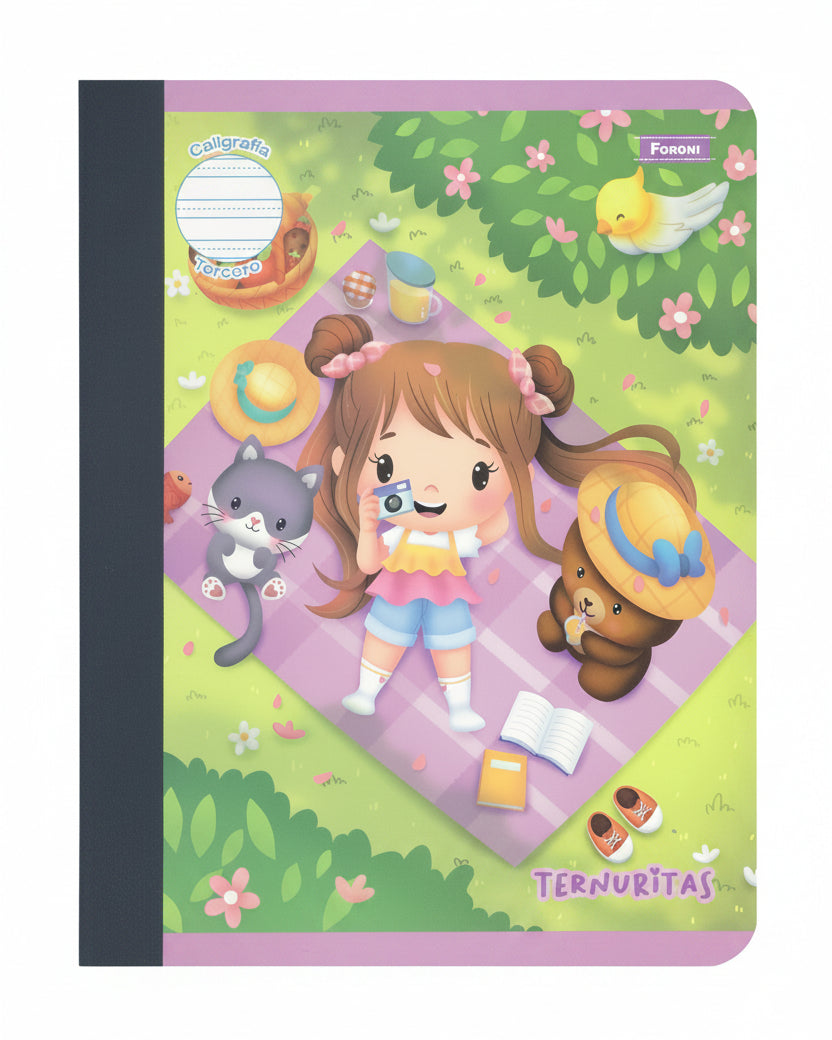 Libreta Caligrafia Primaria 3ro Ternuritas 160 PG