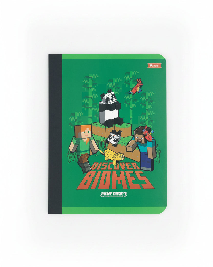 Libreta Minecraft Gde 200 PG