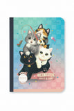 Libreta Caligrafia Primaria 2do Purrfect Cats 160 PG