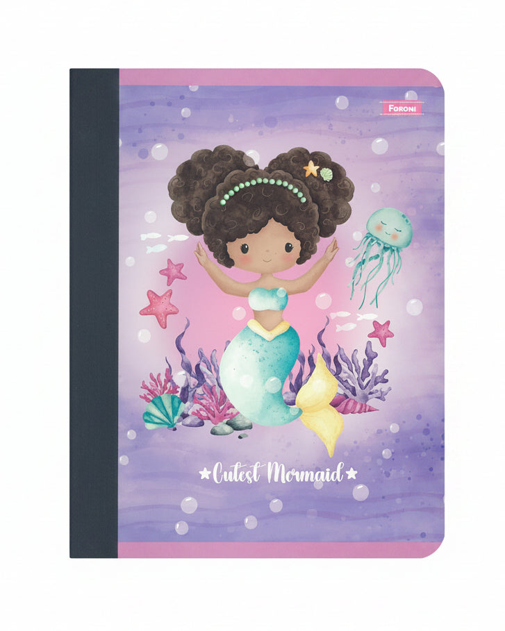 Libreta Cutest Mermaid Gde 200 PG