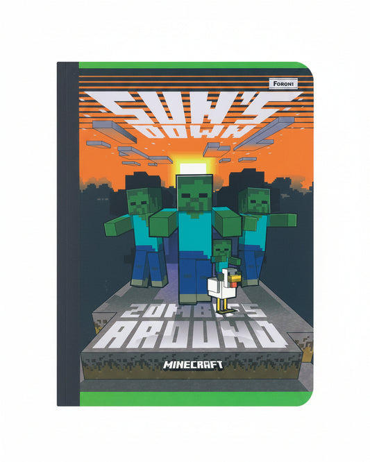 Libreta Minecraft Gde 200 PG