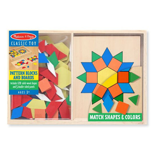 PATTERN BLOCKS AND BOARDS CLASSIC TOY