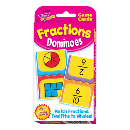 FRACTIONS DOMINOES CHALLENGE CARDS