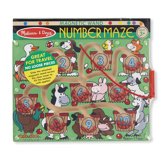 MAGNETIC NUMBER MAZE