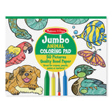 JUMBO COLORING PAD - ANIMALS