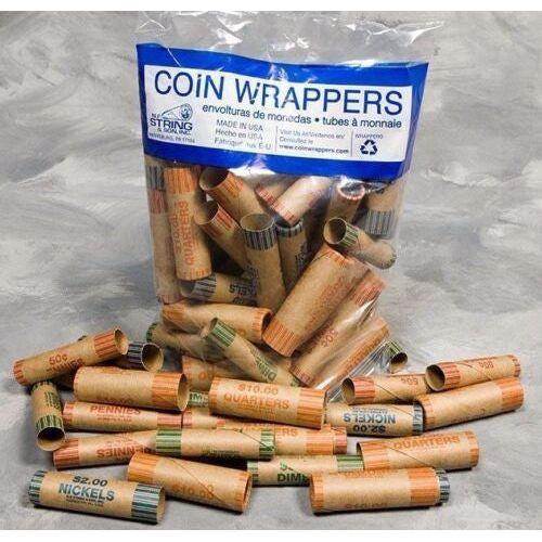 Jetwrap Coin Wrapper COIN WRAPPER ASSORTED 36PK – JA Riollano Co, Inc. School I Office I ...