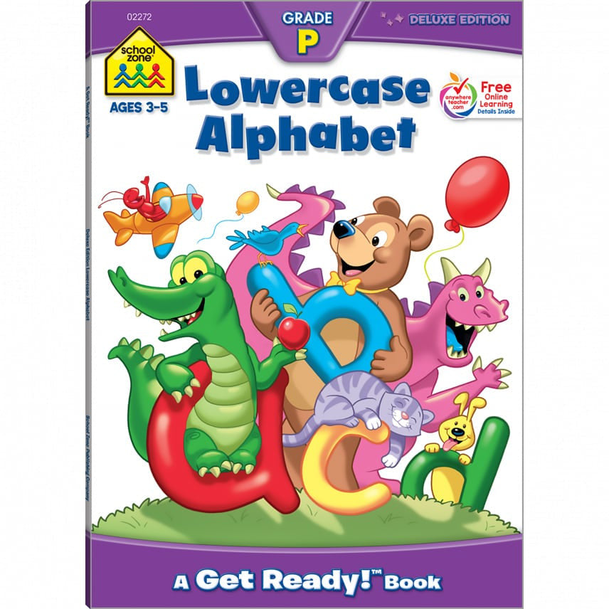 LOWERCASE ALPHABET PRESCHOOL WORKBOOK