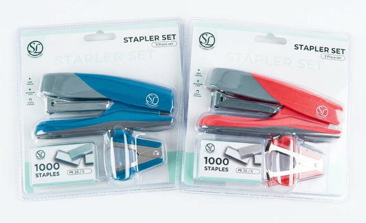 Stapler W Staples & Staple Remover Asst