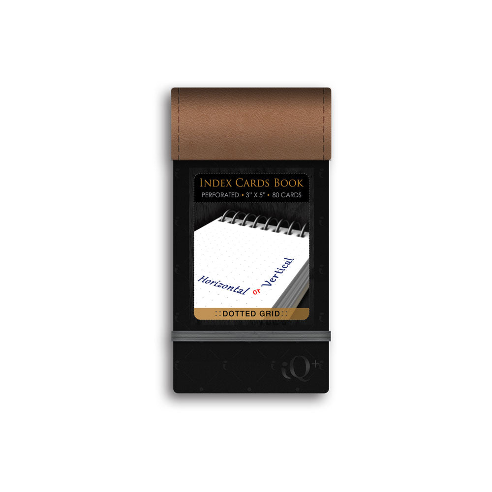 IQ+INDEX CARDS BOOK 3X5-80SH